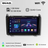 Radio Android Auto Carplay Mercedes Clase A W169 Clase B W245 Sprinter W906 Vito W639