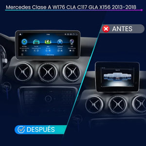 Android Auto Carplay Screen Mercedes A Class W176 CLA C117 GLA X156 2013-2018