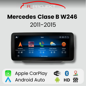 Android Auto Carplay screen for Mercedes B-Class W246 2011-2015