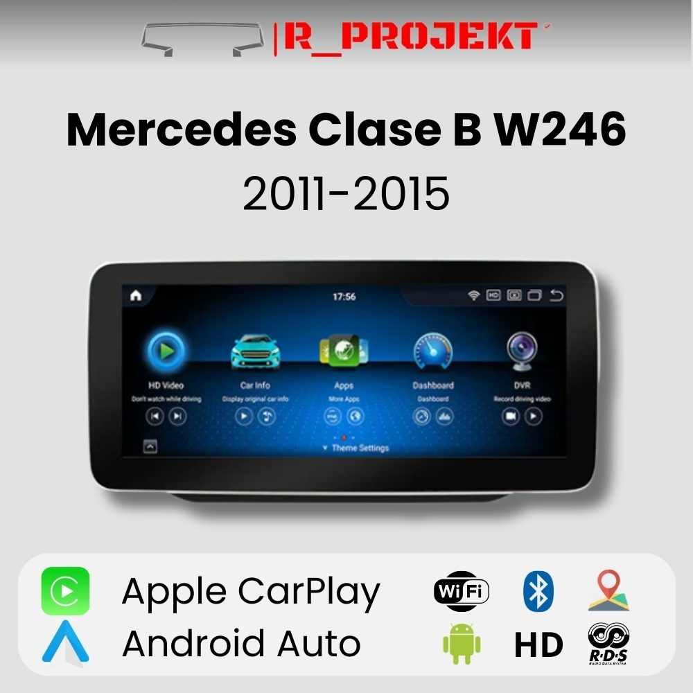 Android Autoradio Carplay Mercedes B-Klasse W246 2011-2015