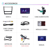 Radio Android Auto Carplay Mercedes Clase C W203 CLK W209 2005-2009