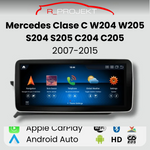 Pantalla Android Auto Carplay Mercedes Clase C W204 W205 S204 S205 C204 C205 2007-2015
