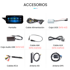 Android Auto Carplay Screen Mercedes E Class W212 S212 C207 A207 2009-2016