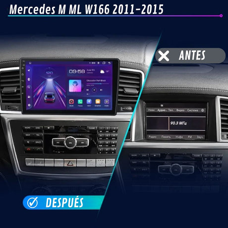 Radio Android Auto Carplay Mercedes Clase M ML W166 2011 - 2015 RProjekt