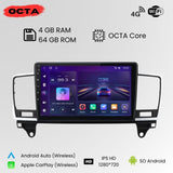 Radio Android Auto Carplay Mercedes Clase M ML W166 2011 - 2015