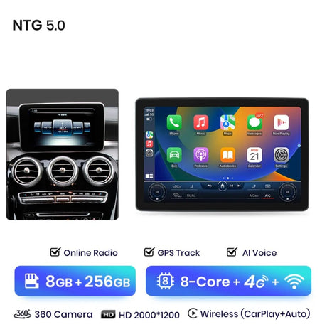 Radio Android Auto Carplay Mercedes GLC X253 Clase V W446 2016-2018 RProjekt