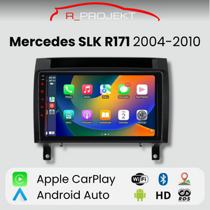Android Auto Radio Carplay Mercedes SLK R171 2004-2010