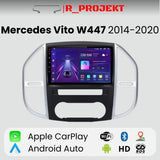 Radio Android Auto Carplay Mercedes Vito W447 2014-2020