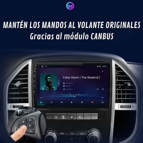 Radio Android Auto Carplay Mercedes Vito W447 2014-2020 RProjekt