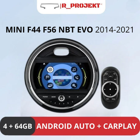 Radio Android Auto Carplay Mini Cooper R60 2011-2014 RProjekt