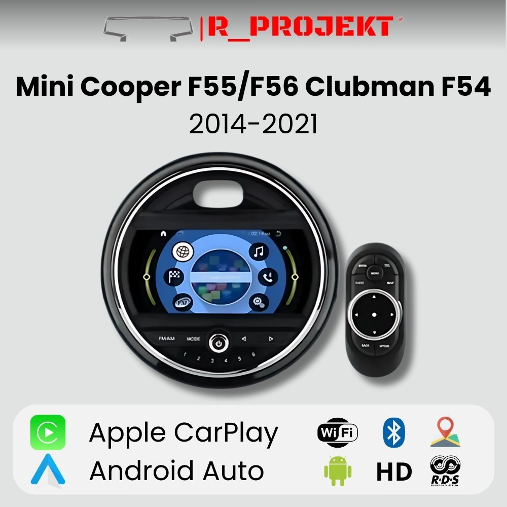 Radio Android Auto Carplay Mini Cooper F55 F56 / Clubman F54