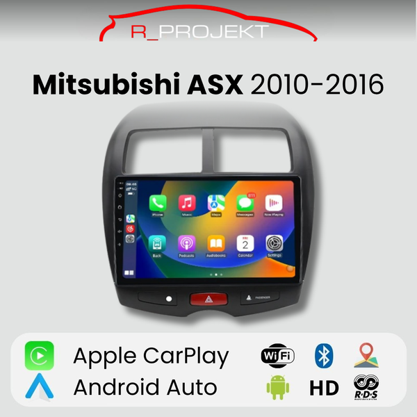 Android Auto Carplay Screen Mitsubishi ASX 1 2010 - 2016