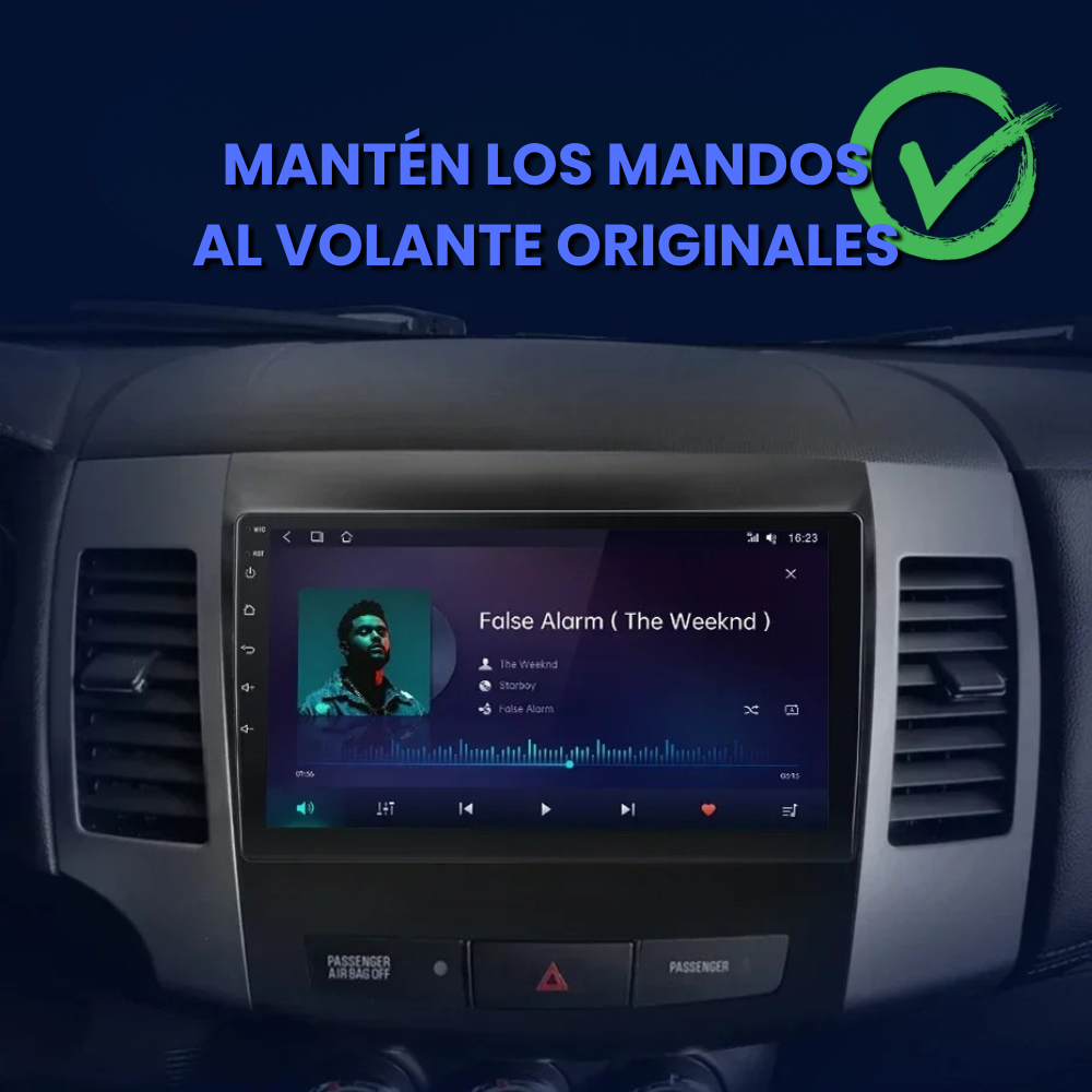 Android Auto Radio Carplay Mitsubishi Outlander 2 | Citroen C-Crosser | Peugeot 4007 2005-2011