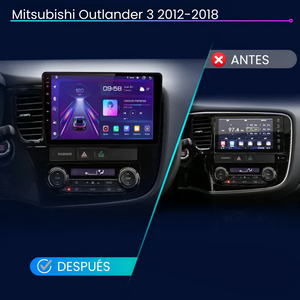 Android Auto Carplay Screen Mitsubishi Outlander 3 2012-2018