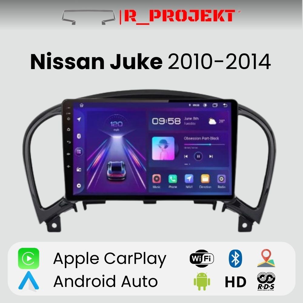 Android Autoradio Carplay Nissan Juke YF15 2010-2014