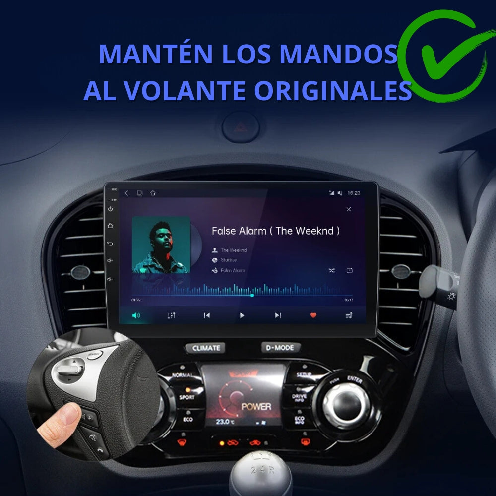 Android Autoradio Carplay Nissan Juke YF15 2010-2014