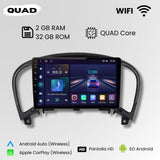 Android Autoradio Carplay Nissan Juke YF15 2010-2014