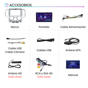 Android Auto Carplay Screen Nissan NV200 2009-2016