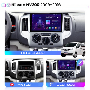 Android Auto Carplay Screen Nissan NV200 2009-2016
