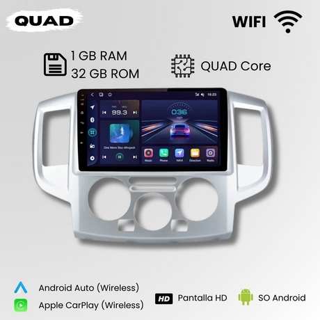 Android Auto Radio Carplay Nissan NV200 2009-2016