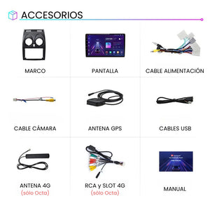 Android Auto Carplay Screen Nissan Qashqai J10 2006 - 2013