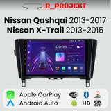 Android Autoradio Carplay Nissan Qashqai J11 2013-2017 X-Ttrail 3 T32 2013-2015