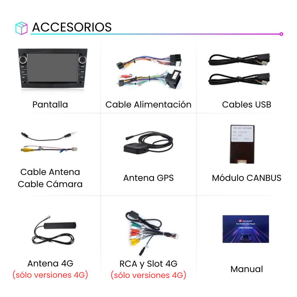 Radio Android Auto Carplay Opel Astra H Corsa D Antara Vectra C Signum Meriva Vivaro Tigra