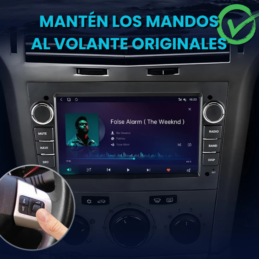 Radio Android Auto Carplay Opel Astra H Corsa D Antara Vectra C Signum Meriva Vivaro Tigra