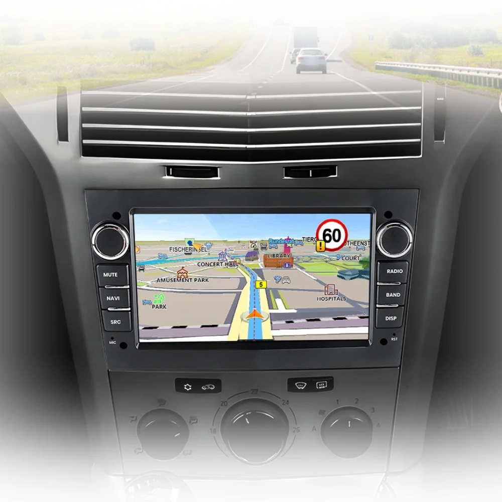 Radio Android Auto Carplay Opel Astra H Corsa D Antara Vectra C Signum Meriva Vivaro Tigra