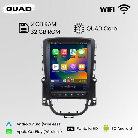 Android Autoradio Carplay Opel Astra J 2009-2015