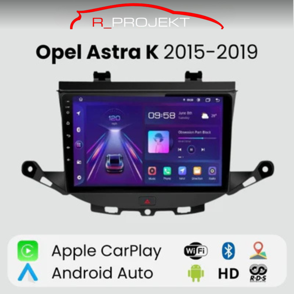 Radio Android Auto Carplay Opel Astra K 2015-2019