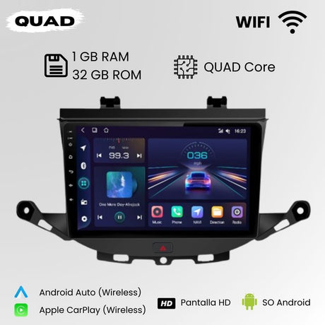 Radio Android Auto Carplay Opel Astra K 2015-2019