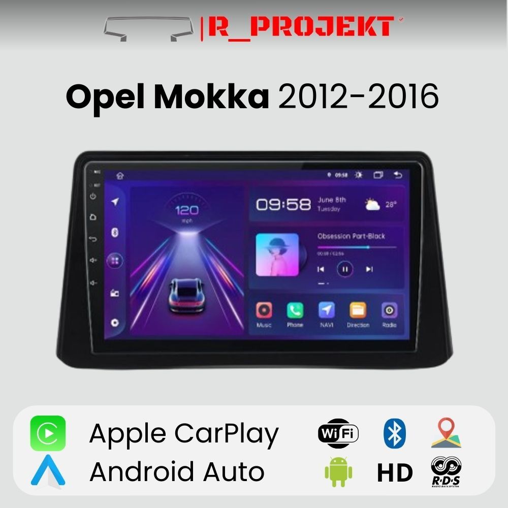 Radio Android Auto Carplay Opel Mokka 2012 - 2016