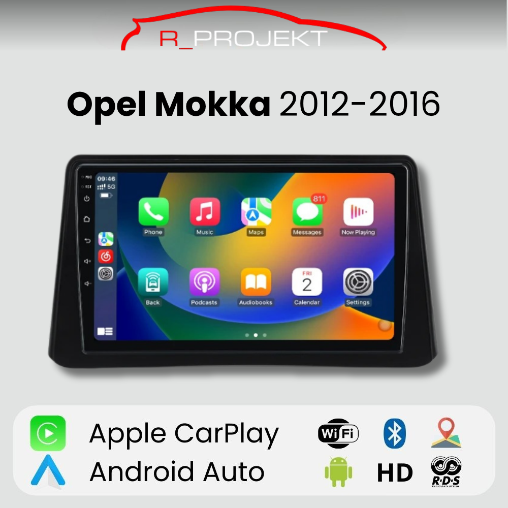 Android Auto Carplay Screen Opel Mokka 2012 - 2016