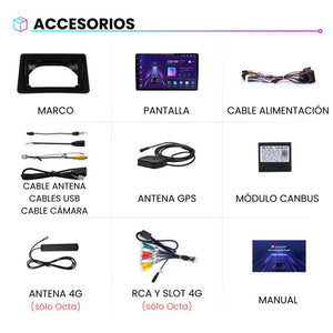 Android Auto Carplay Screen Opel Mokka 2012 - 2016