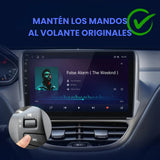 Android Auto Radio Carplay Peugeot 2008 208 2012 - 2018