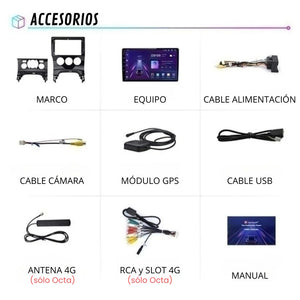 Android Auto Carplay Screen Peugeot 3008 2009-2015