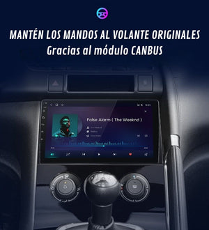 Android Auto Carplay Screen Peugeot 3008 2009-2015