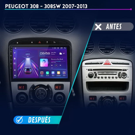 Radio Android Auto Carplay Peugeot 308 308SW 2007-2013 RProjekt