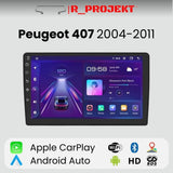 Android Auto Radio Carplay Peugeot 407 2004 - 2011