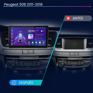 Android Auto Carplay Screen Peugeot 508 2011 - 2018