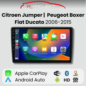 Android Auto Carplay Screen Peugeot Boxer 2 Citroen Jumper 2 Fiat Ducato 2006-2015