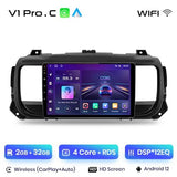 Android Auto Radio Carplay Peugeot Expert 3 Citroen Jumpy 3 SpaceTourer 2016 - 2021