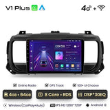 Android Auto Radio Carplay Peugeot Expert 3 Citroen Jumpy 3 SpaceTourer 2016 - 2021