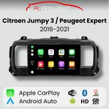 Radio Android Auto Carplay Peugeot Expert 3 Citroen Jumpy 3 SpaceTourer 2016 - 2021