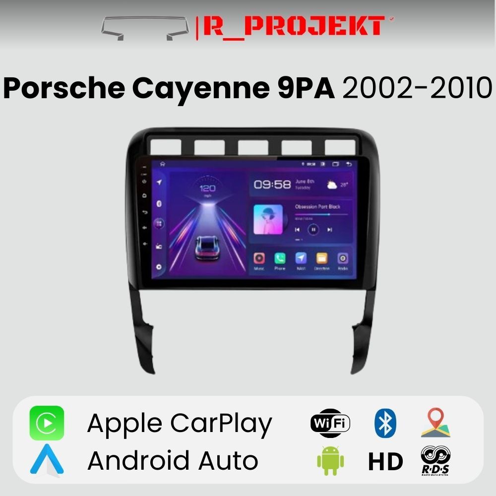 Android Autoradio Carplay Porsche Cayenne 1 9PA 2002-2010