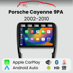 Android Auto CarPlay Bildschirm Porsche Cayenne 1 9PA 2002-2010
