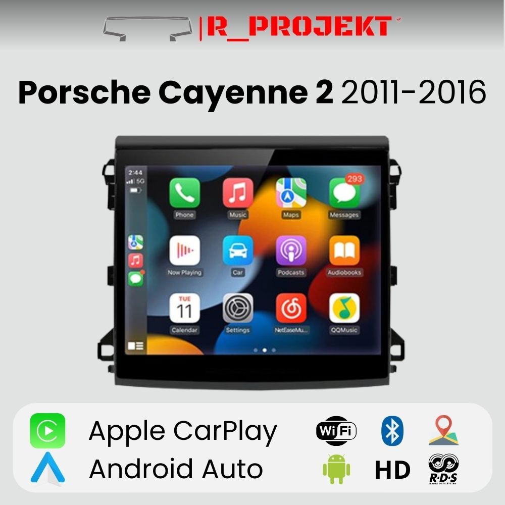 Android Autoradio Carplay Porsche Cayenne 2 2011-2016