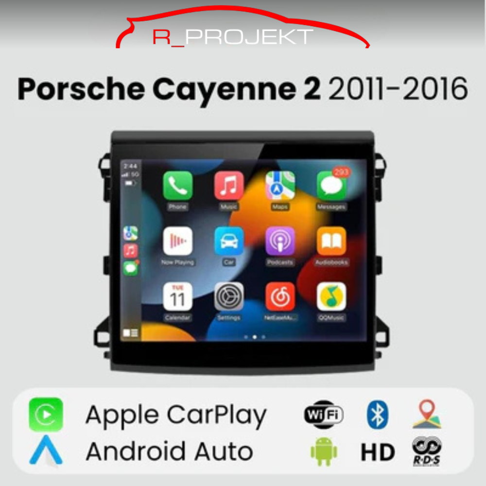 Radio Android Auto Carplay Porsche Cayenne 2 2011-2016