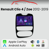 Radio Android Auto Carplay Renault Clio 4 Zoe 2012-2019